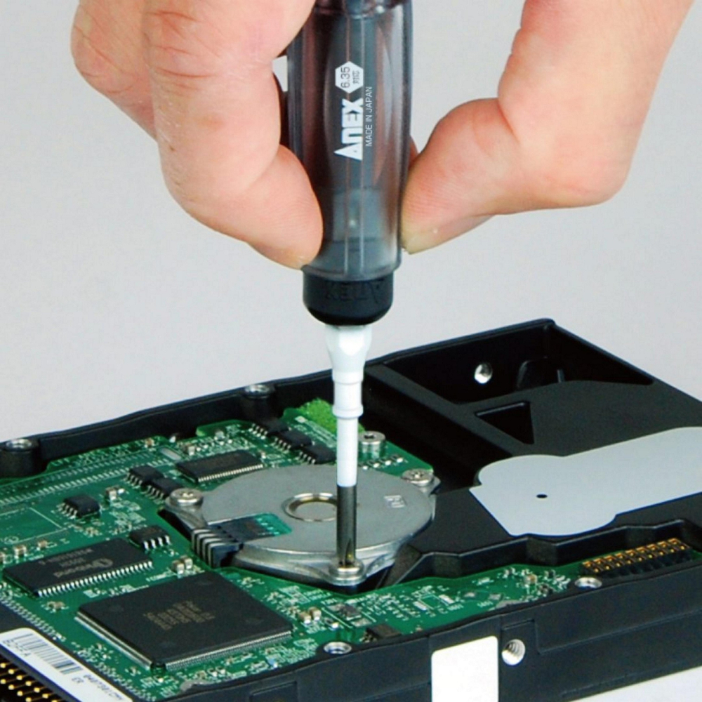 日本 ANEX 兼古製作所 精密 替換式 起子組 No.3614 起子頭 替換 起子組 起子把手-細節圖6