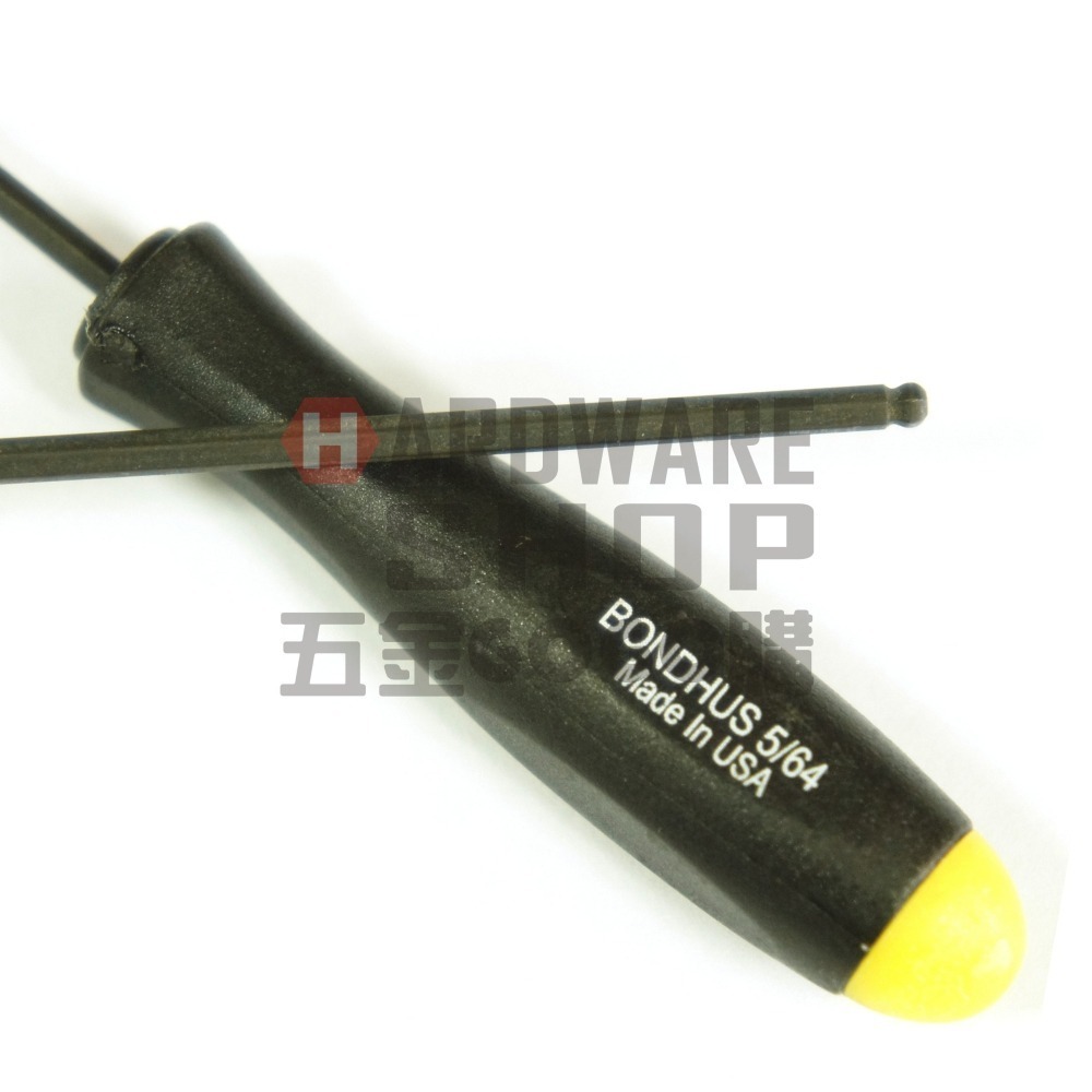 美國 BONDHUS 英制 10704 5/64 超長 六角起子 球型 六角板手 球頭 六角扳手-細節圖4