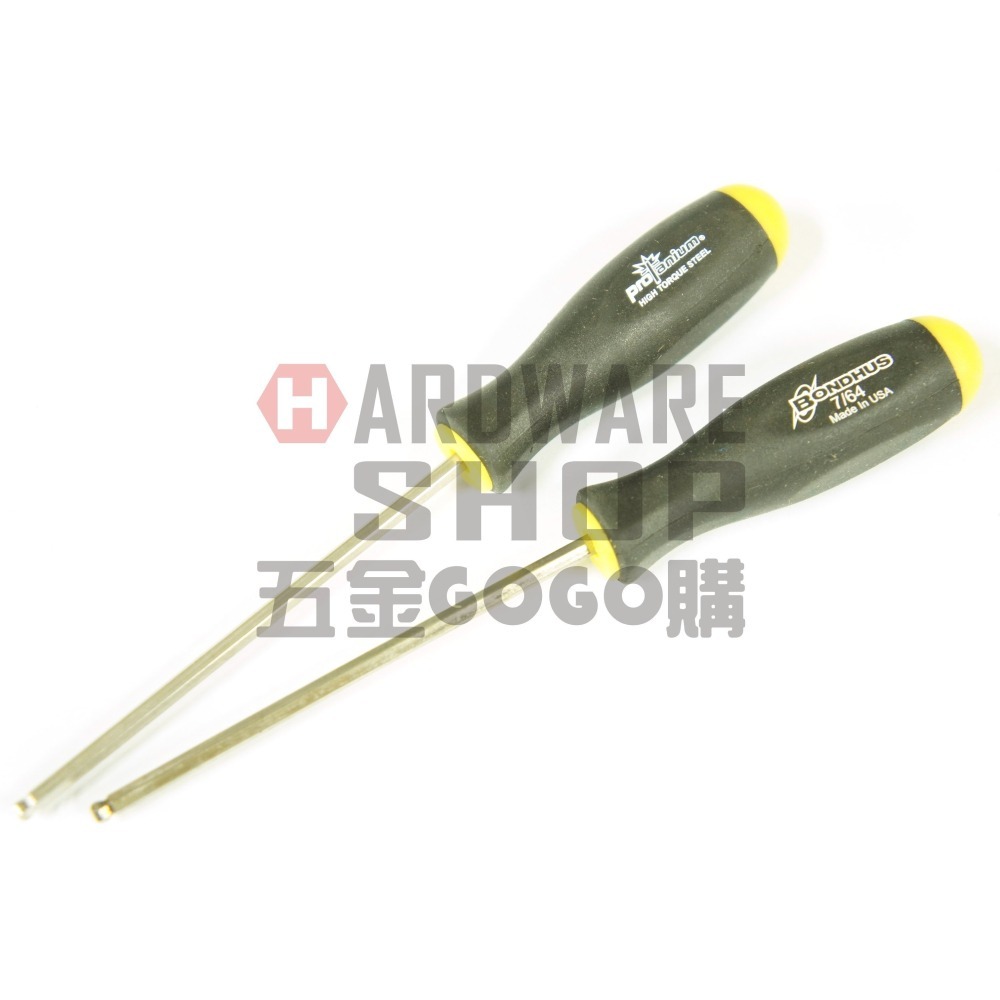 美國 BONDHUS 英制 16606 7/64 白金 六角起子 球型 六角板手 球頭 六角扳手-細節圖5