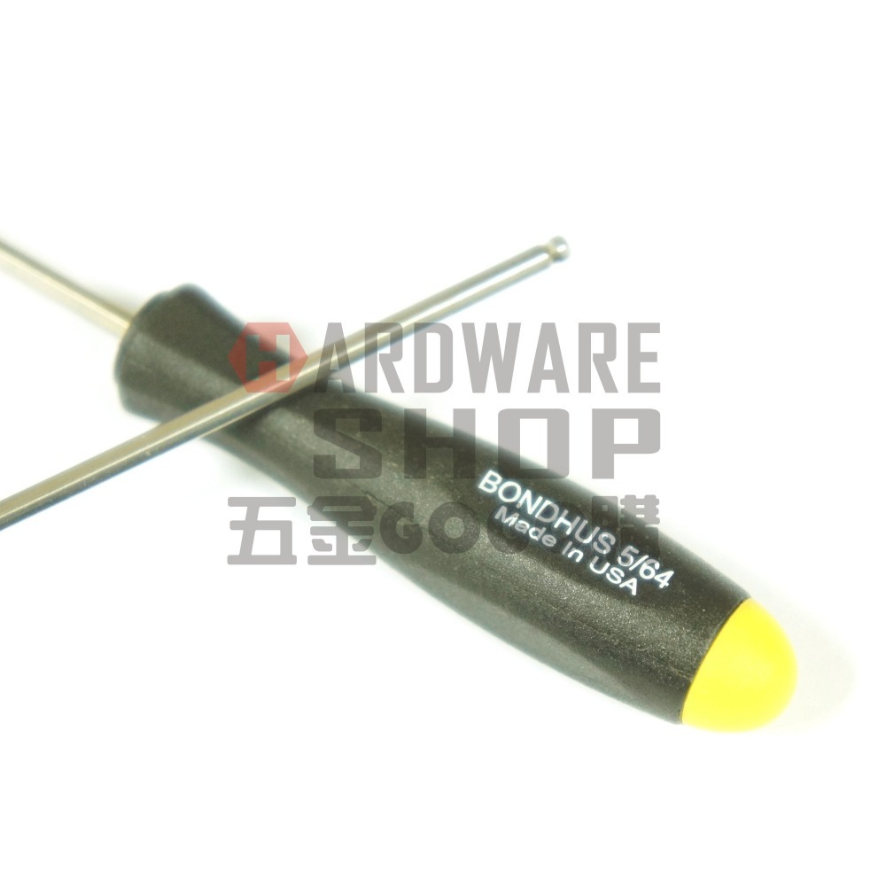 美國 BONDHUS 英制 16604 5/64 白金 六角起子 球型 六角板手 球頭 六角扳手-細節圖3