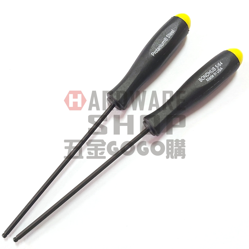 美國 BONDHUS 英制 10604 5/64 六角起子 球型 六角板手 球頭 六角扳手-細節圖6