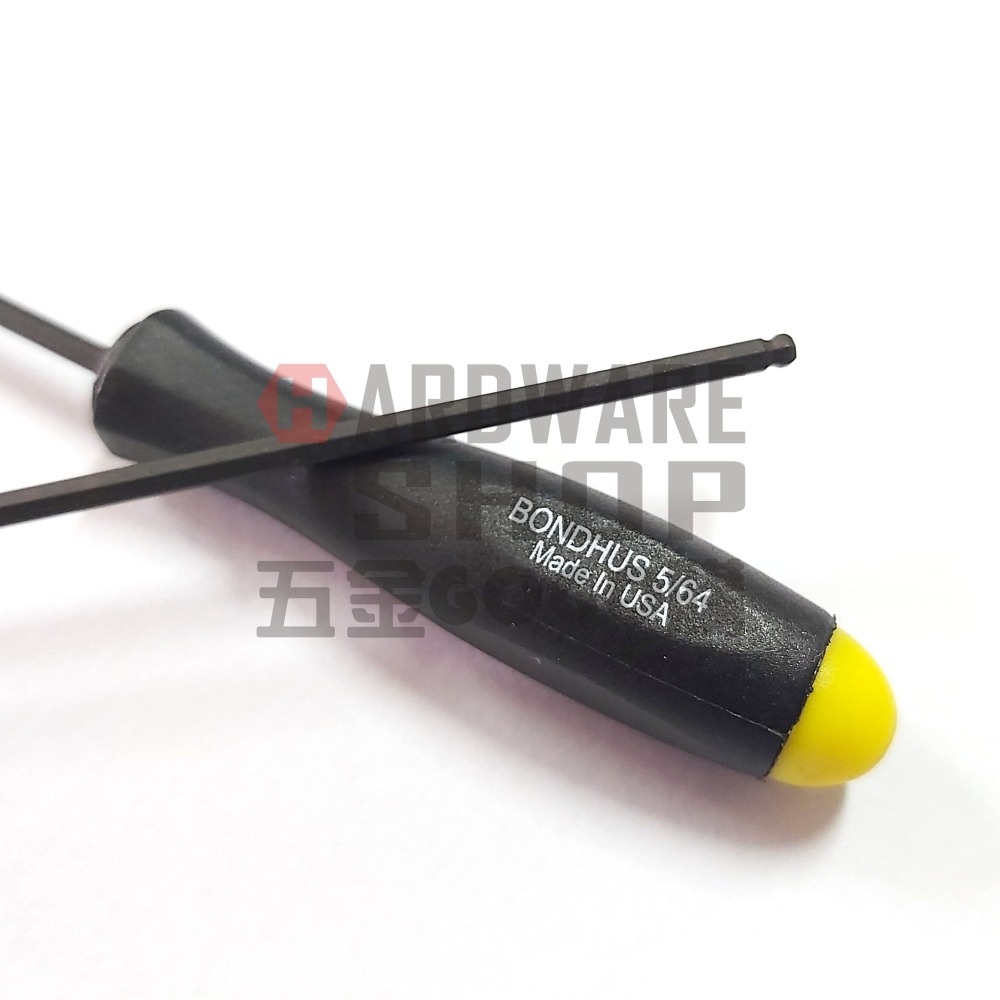 美國 BONDHUS 英制 10604 5/64 六角起子 球型 六角板手 球頭 六角扳手-細節圖4