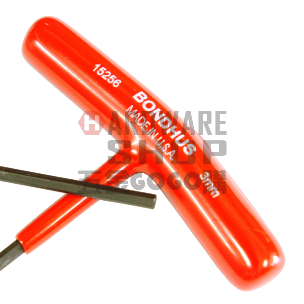 美國 BONDHUS 公制 15256 3.0 mm T型 六角板手 六角扳手 3mm-細節圖4
