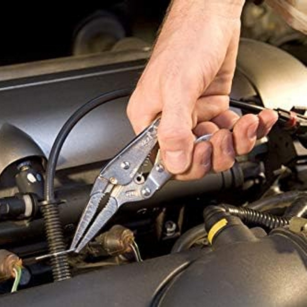 美國 IRWIN VISE-GRIP 握手牌 尖嘴 萬能鉗 6LN 6＂ 尖口 大力鉗 固定鉗-細節圖6