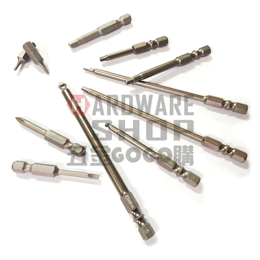 單頭 起子頭 十字 PH1 × 50L 車修十字起子頭 PH1*50 mm-細節圖4