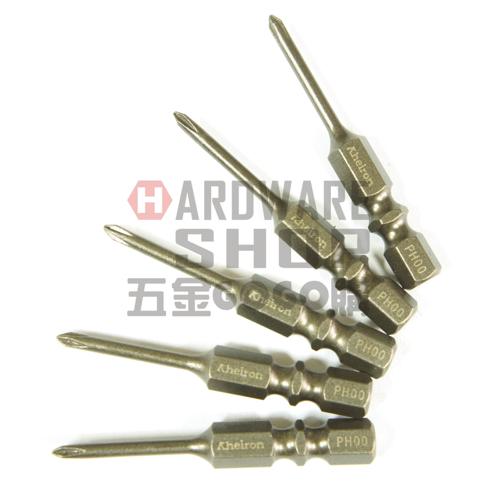 單頭 起子頭 十字 PH00 × 50L 車修十字起子頭 PH00 50 mm-細節圖3