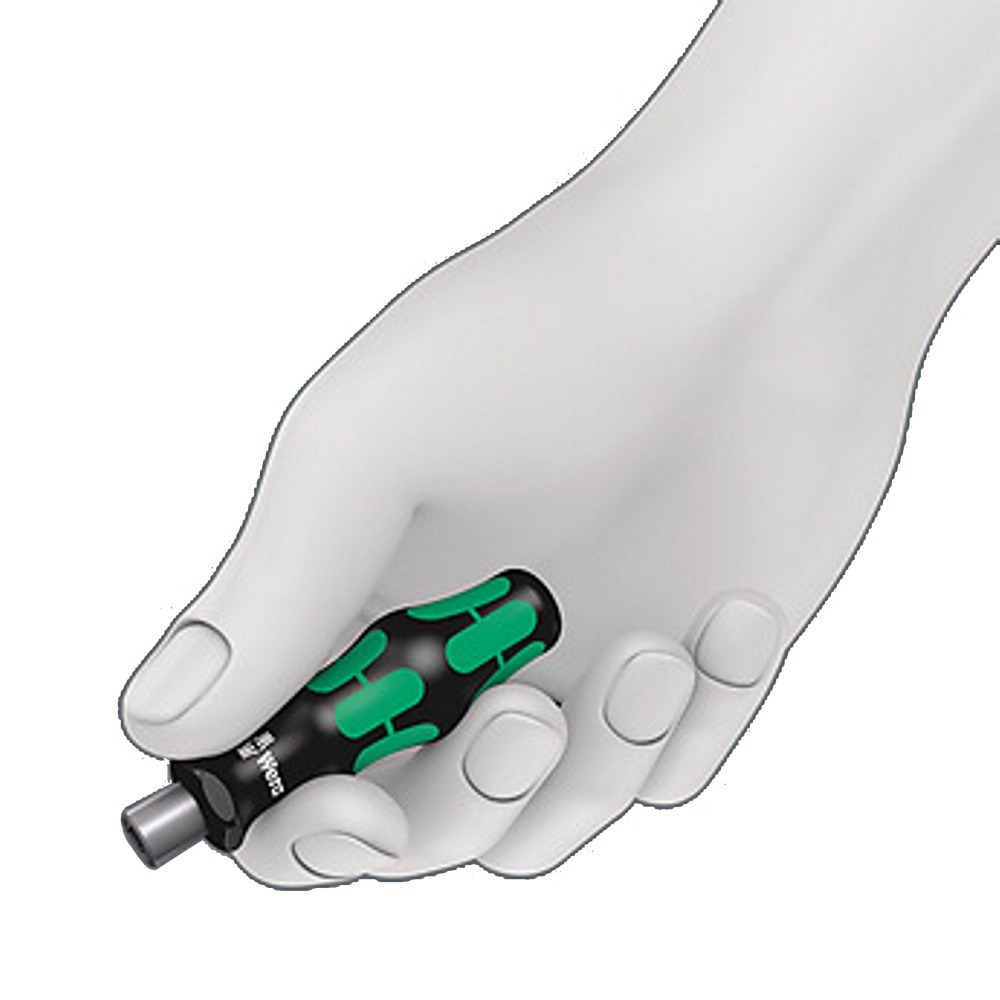 德國 WERA 813 bits-handhalter 1/4＂ 附磁 起子頭 起子 把手 051274 78 mmL-細節圖4