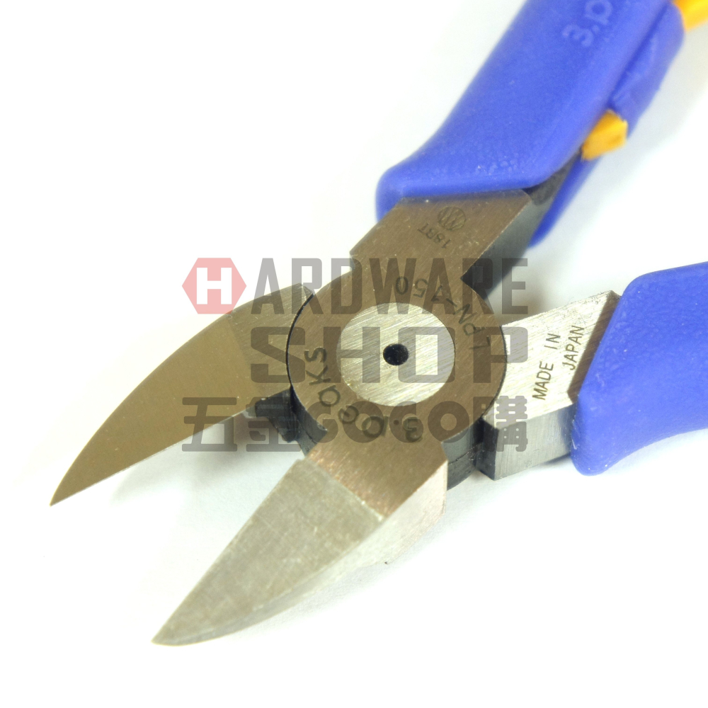 日本 3.PEAKS LPN-150S 小山 塑膠 斜口鉗 6＂ 150 m/m LPN150S-細節圖4