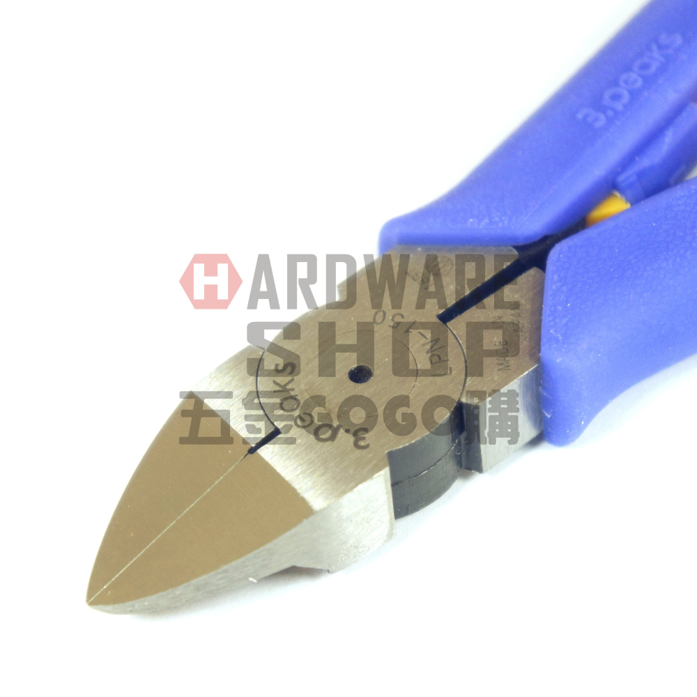 日本 3.PEAKS LPN-150S 小山 塑膠 斜口鉗 6＂ 150 m/m LPN150S-細節圖5