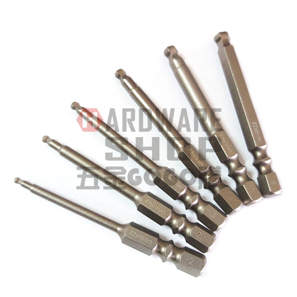 六角 球型 起子頭 公制 2.0 mm 65L 球頭 六角板手 車修起子頭六角板手 BH 2.0 65 mm-細節圖3