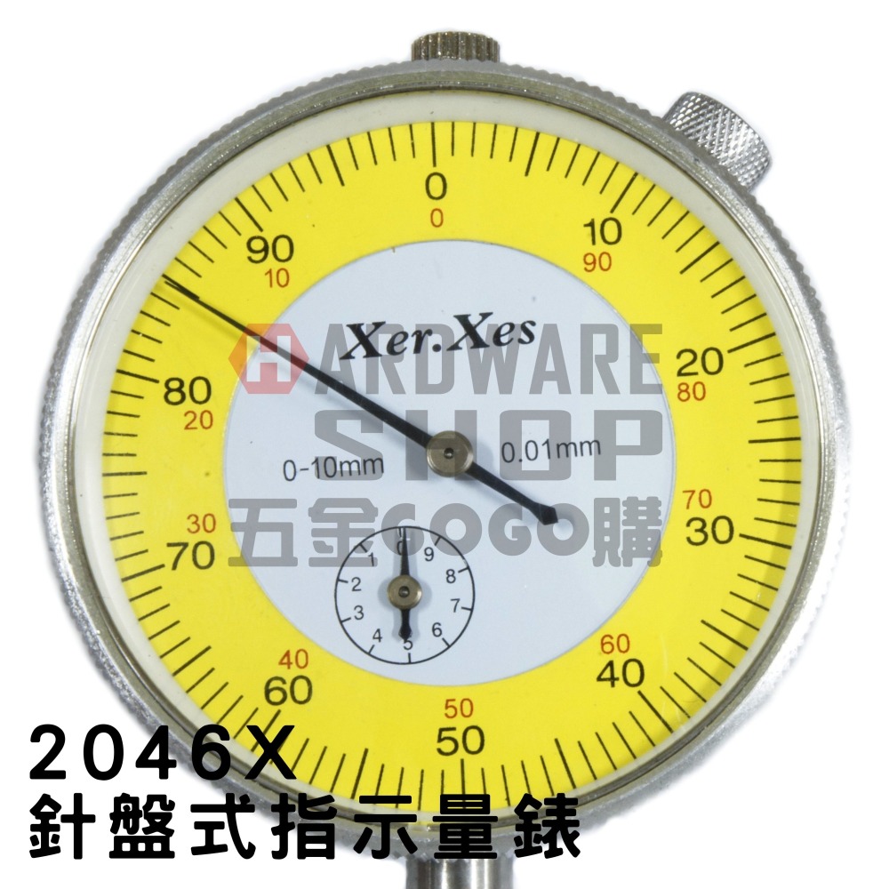 Xer Xes 針盤式 指示量錶 2046X 百分表 百分錶 2046 X 量表-細節圖2