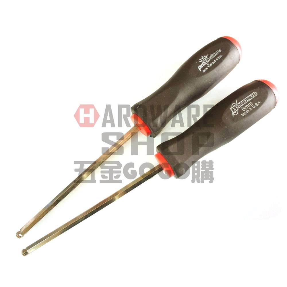 美國 BONDHUS 公制 6.0 mm 16668 白金 六角起子 球型 六角板手 球頭 六角扳手 6mm-細節圖5