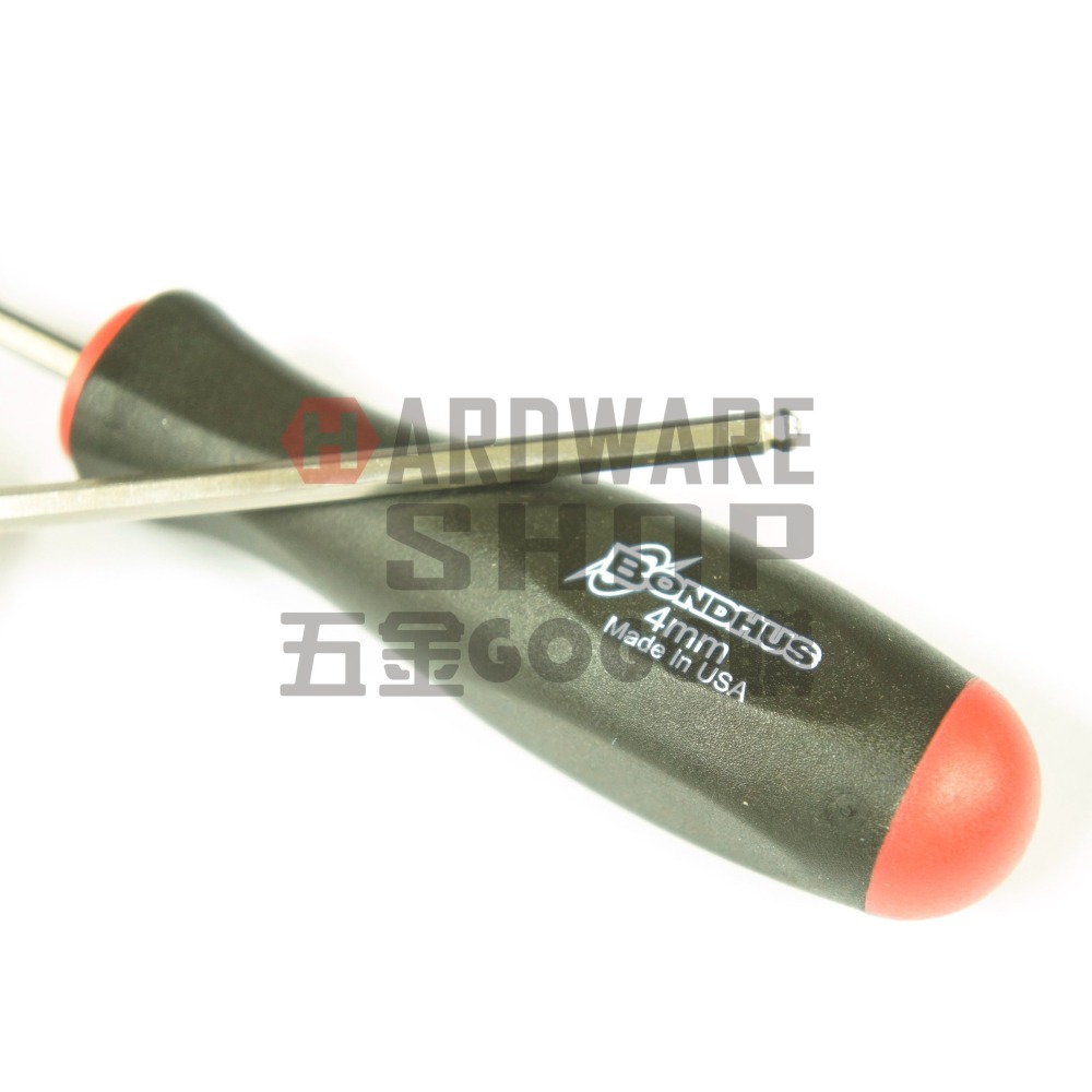 美國 BONDHUS 公制 4.0 mm 16660 白金 六角起子 球型 六角板手 球頭 六角扳手 4mm-細節圖4
