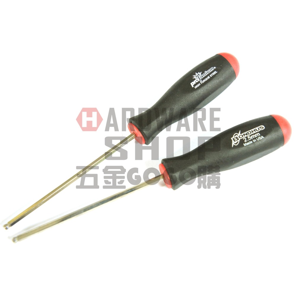 美國 BONDHUS 公制 2.5 mm 16654 白金 六角起子 球型 六角板手 球頭 六角扳手 2.5mm-細節圖5