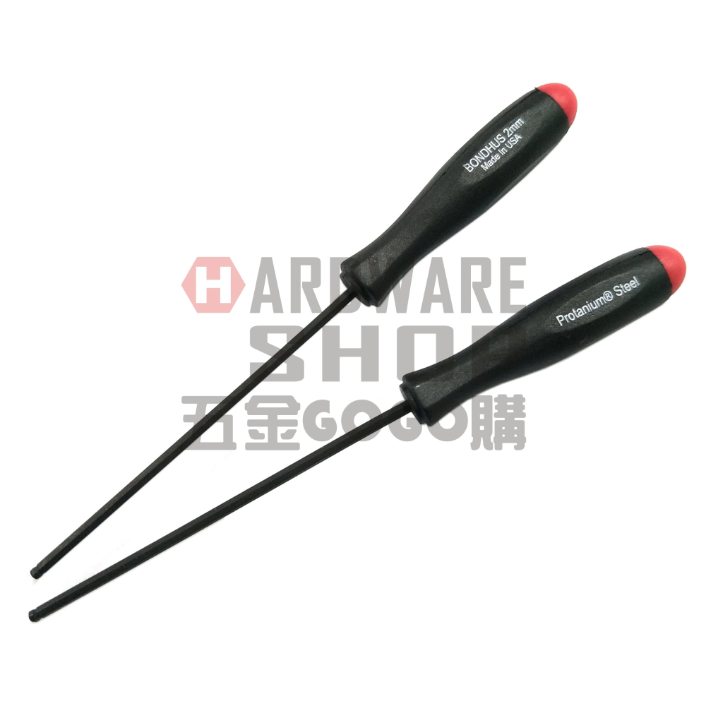 美國 BONDHUS 公制 2.0 mm 10652 六角起子 球型 六角板手 球頭 六角扳手 2mm-細節圖5