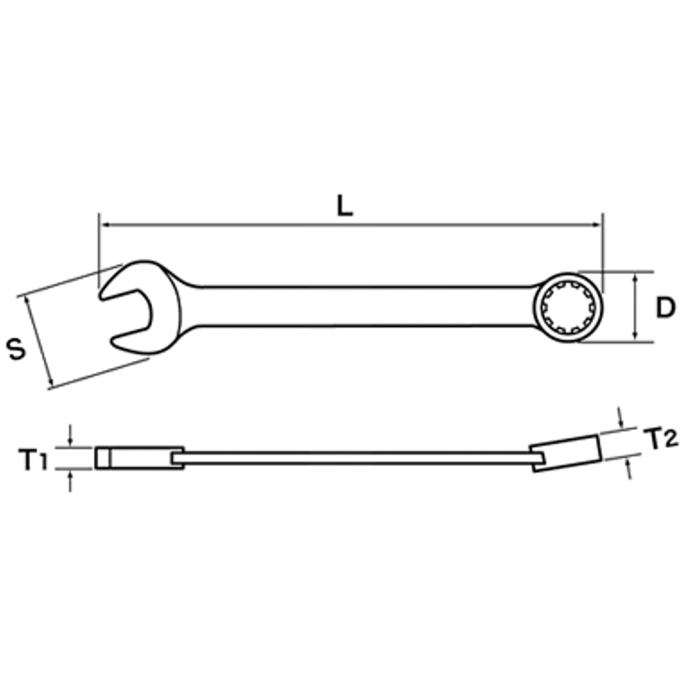 日本 絕版 AIGO 相伍工業 日式 梅開板手 公制 12mm 梅花開口扳手 12 m/m-細節圖2