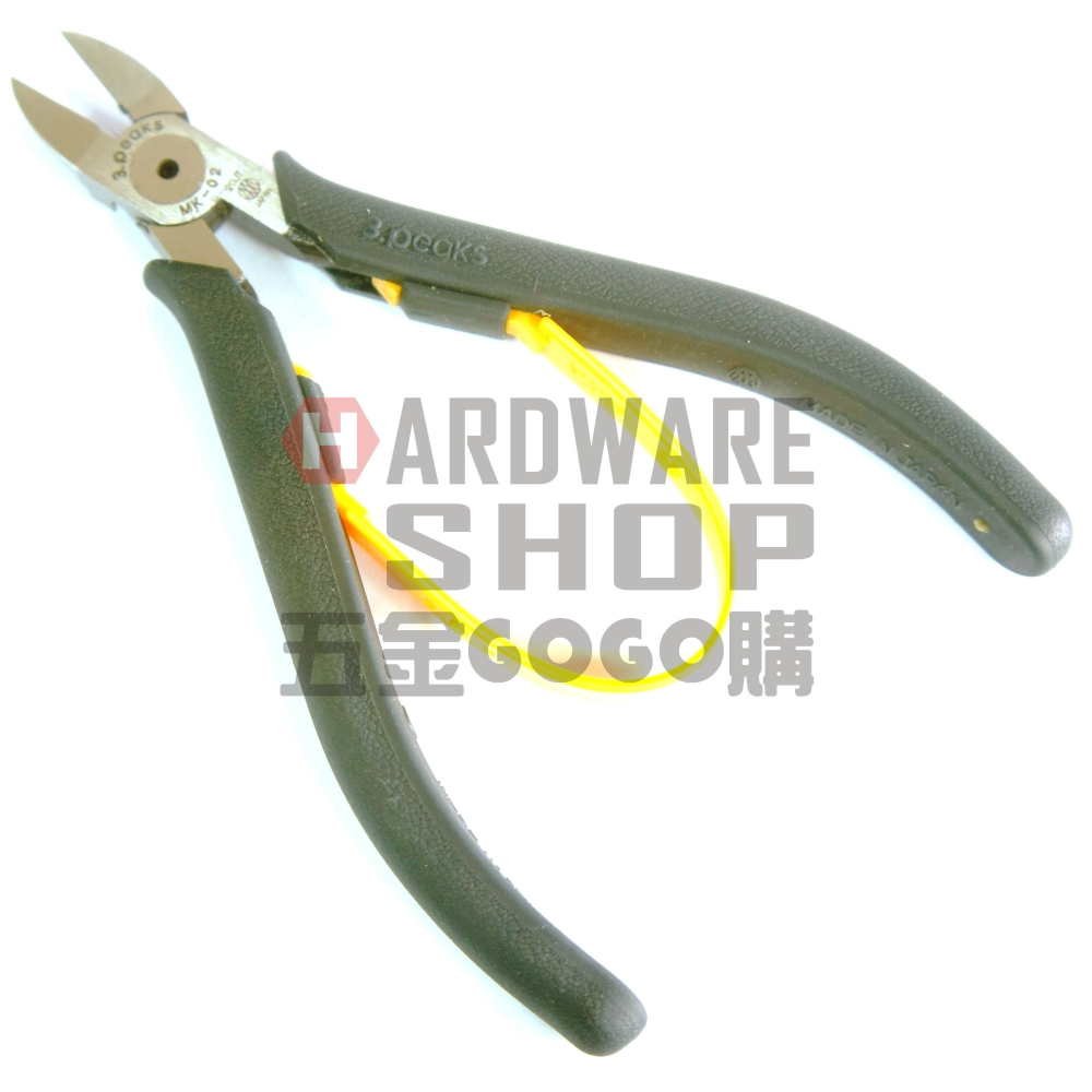 日本 3.PEAKS 小山 專業 模型鉗 MK-02 塑膠 專用 斜口鉗 塑膠鉗 模型剪 120mm MK02-細節圖6