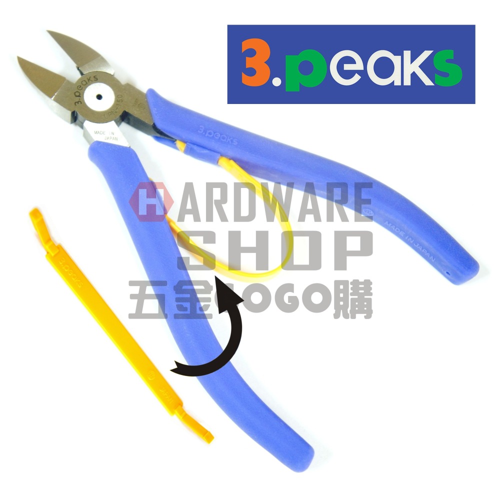 日本 3.PEAKS 小山 塑膠替換彈片 S-04 專用 斜口鉗 彈簧 塑膠彈簧 S04-細節圖5