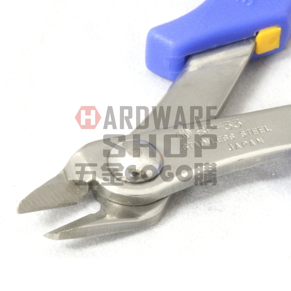 日本 3.PEAKS 小山 不銹鋼 塑膠 斜口鉗 SP-33 塑膠鉗 模型剪 5＂ 130mm SP33-細節圖4