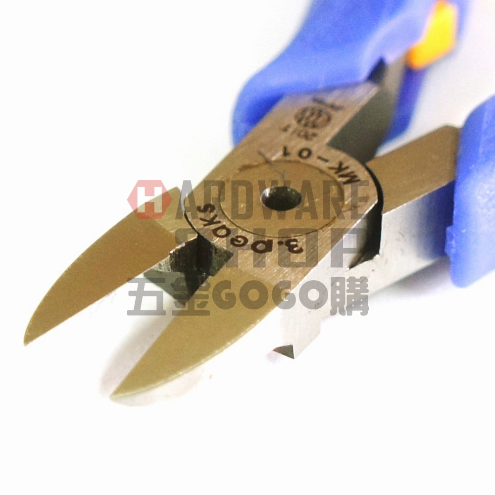 日本 3.PEAKS 小山 專業 模型鉗 MK-01 塑膠 斜口鉗 塑膠鉗 模型剪 120mm MK01-細節圖4
