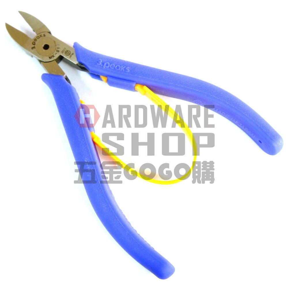 日本 3.PEAKS 小山 專業 模型鉗 MK-01 塑膠 斜口鉗 塑膠鉗 模型剪 120mm MK01-細節圖6