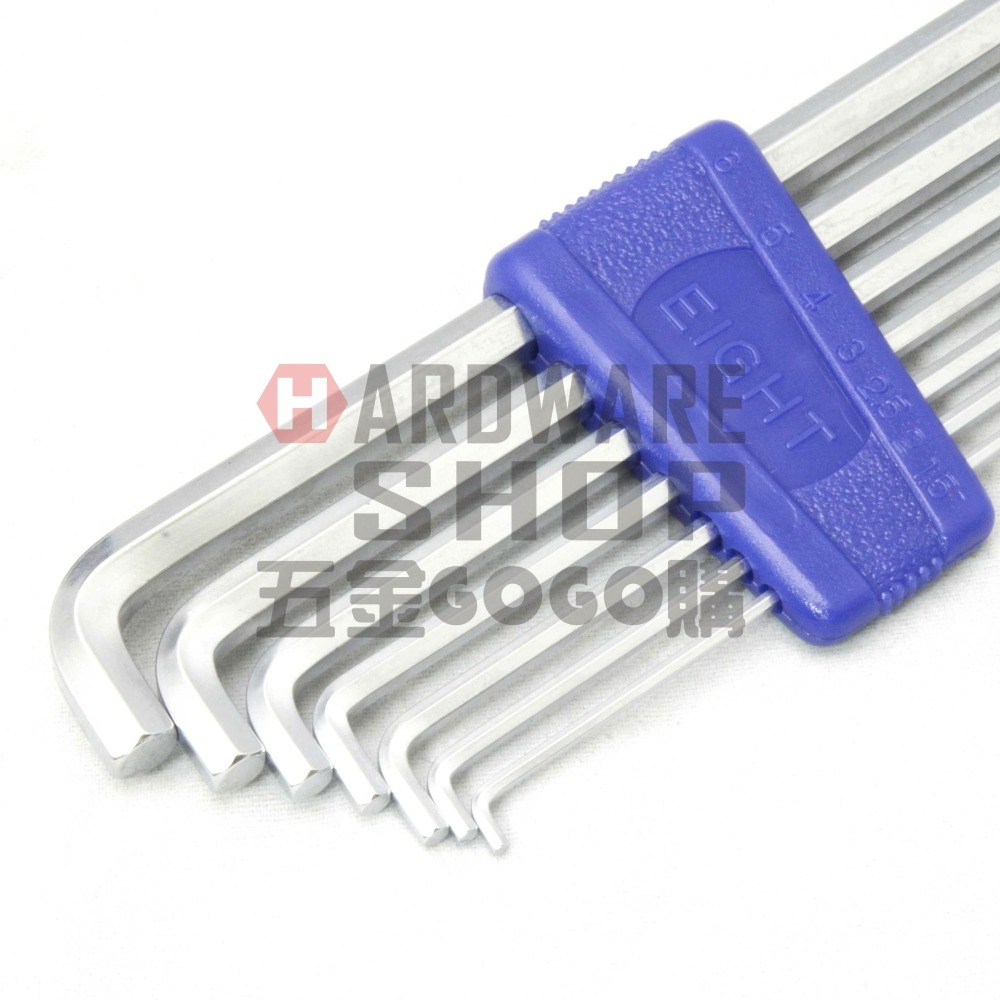 日本 EIGHT 公制 TT-4 白金 多角 球型 短頭 六角板手 4.0 mm 球頭 六角扳手 TT4-細節圖6