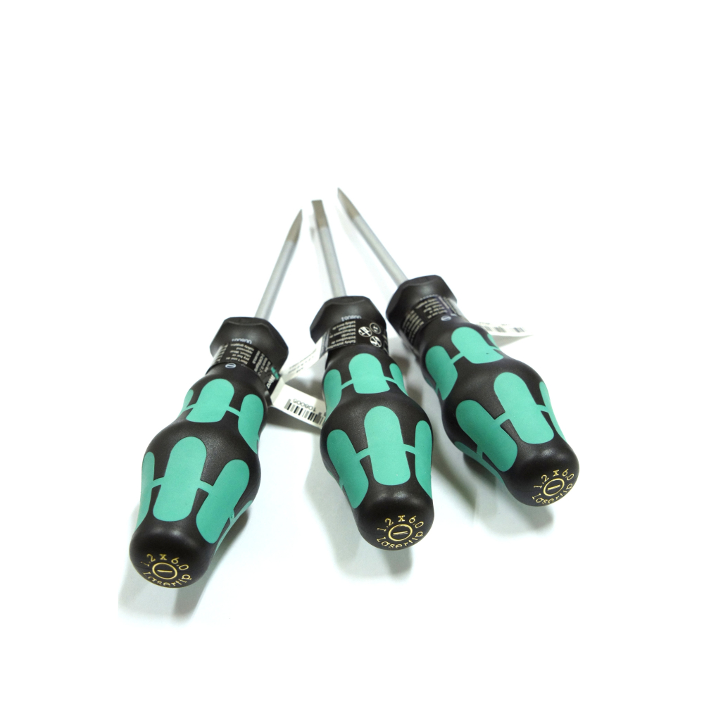 德國 WERA 335 防滑牙 一字起子 5.5 × 200 110008 一字螺絲起子 5.5*200L-細節圖3