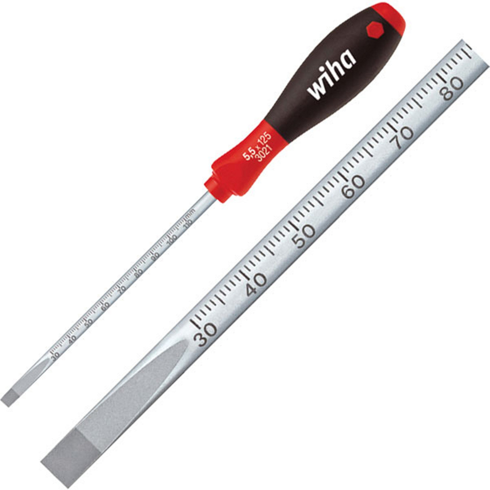 德國 Wiha SoftFinish® 302 1 附刻度 一字起子 4.0 × 100 NO.36085 3021-細節圖3