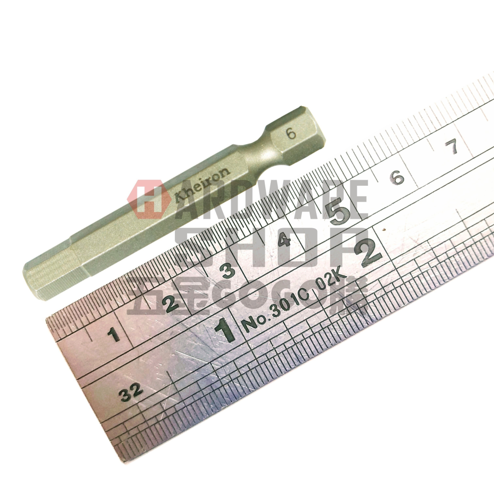 六角 起子頭 公制 6.0 mm 50L 六角板手 車修起子頭六角板手 H 6.0 50 mm-細節圖2