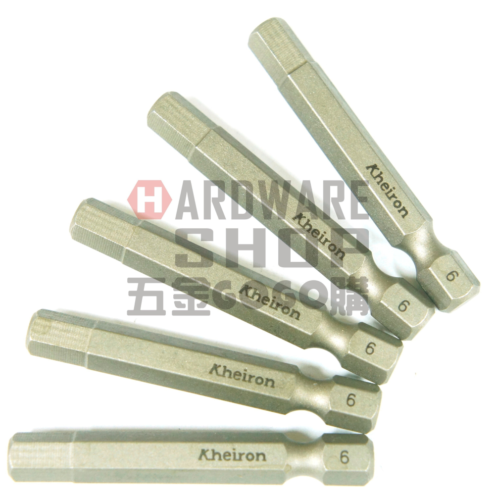 六角 起子頭 公制 6.0 mm 50L 六角板手 車修起子頭六角板手 H 6.0 50 mm-細節圖3