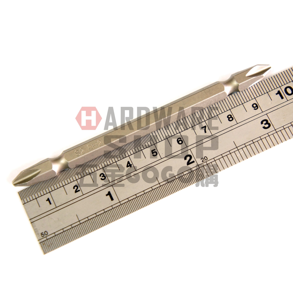 電動 氣動 雙頭 起子頭 十字 PH2 × 100L 10支/包 優惠價 #2*100mm-細節圖3