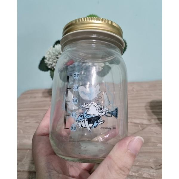日本製迪士尼愛麗絲夢遊仙境Alice in wonderland玻璃罐梅森罐儲物罐石塚硝子-細節圖7