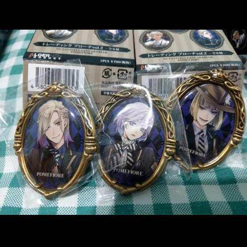 迪士尼扭曲仙境沙寮毒寮Twisted Wonderland ツイステ twst金屬魔鏡徽章別針-細節圖4