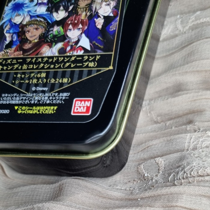 棺材鐵盒及貼紙 迪士尼扭曲仙境Twisted Wonderland ツイステ twst-細節圖3
