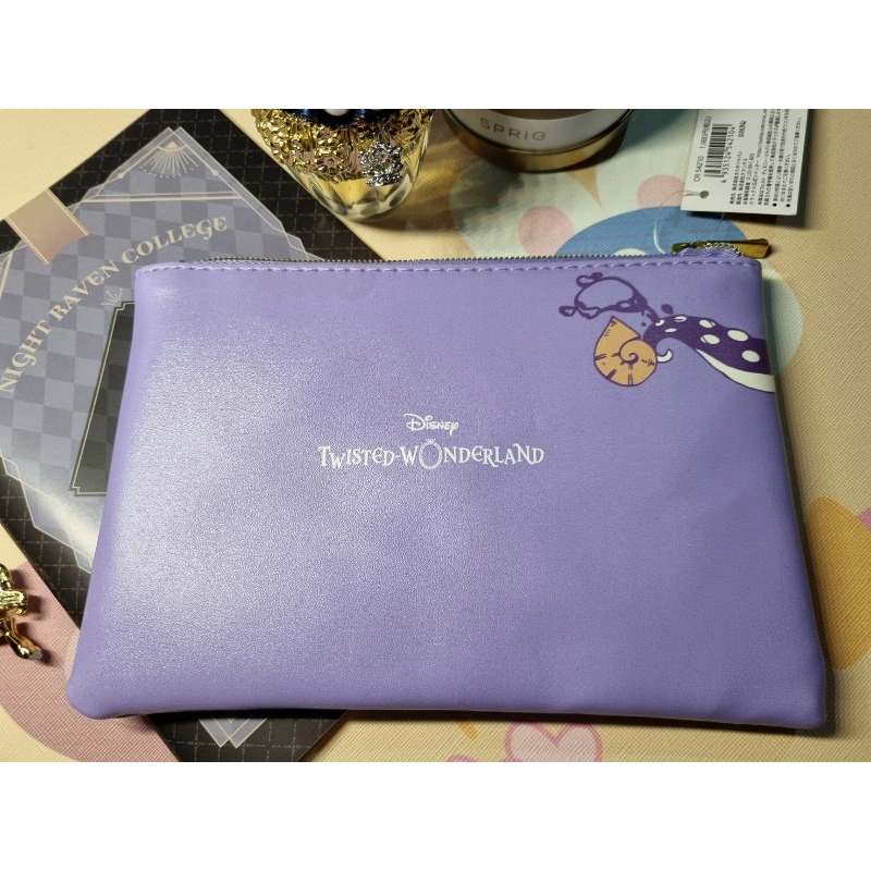 迪士尼扭曲仙境海寮印象化妝包萬用包收納包 Disney Twisted-Wonderland-細節圖4