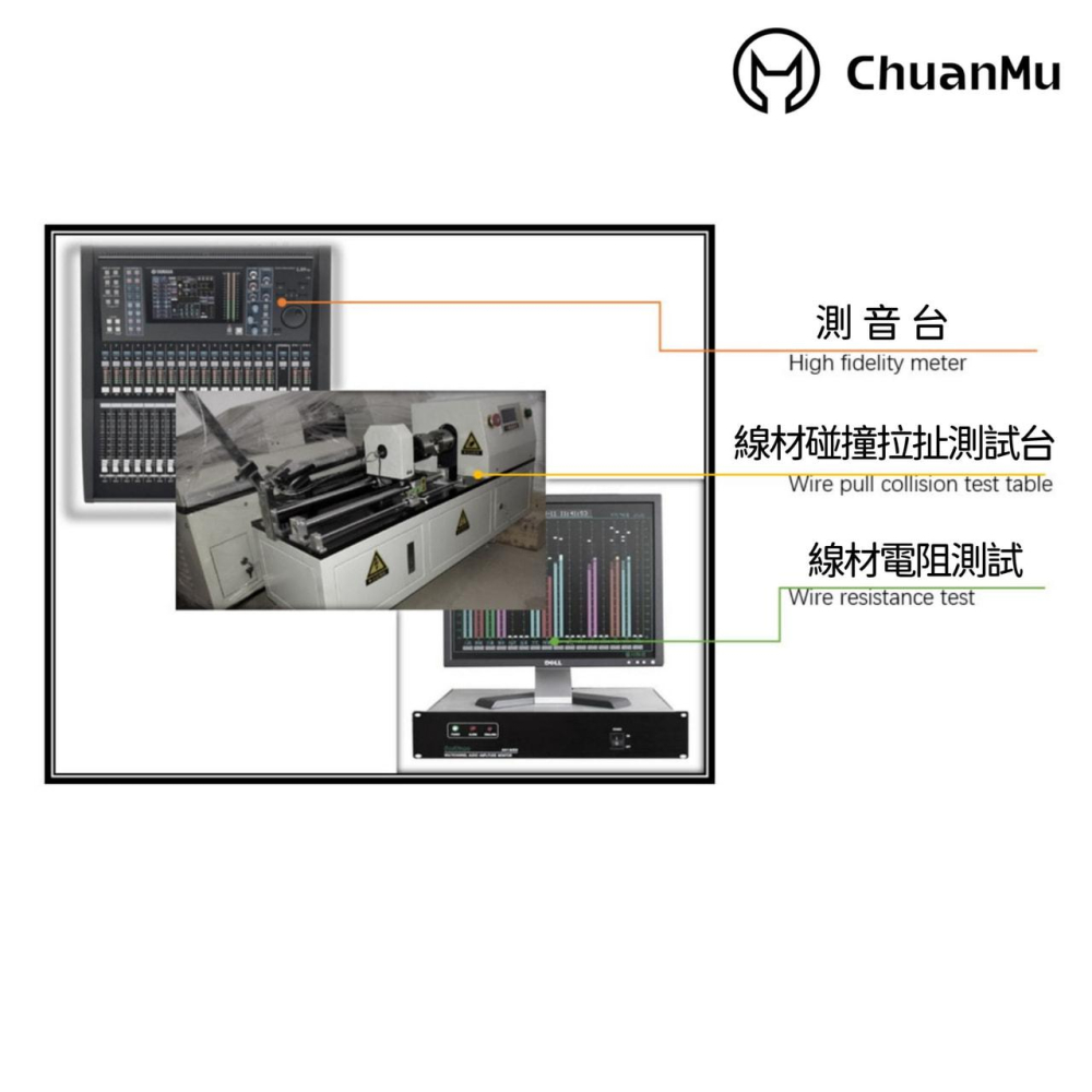 川木 3.5 MMCX 升級線【M51】8股單晶銅鍍銀線 DIY 耳機音頻升級線 mmcx 6N 耳機升級線-細節圖5