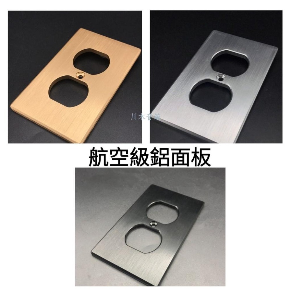 【川木】美國Cooper IG8300電源插座 台灣 單聯雙孔不鏽鋼蓋板 不鏽鋼二眼 開關 壁面插座 蓋板 面板-細節圖9