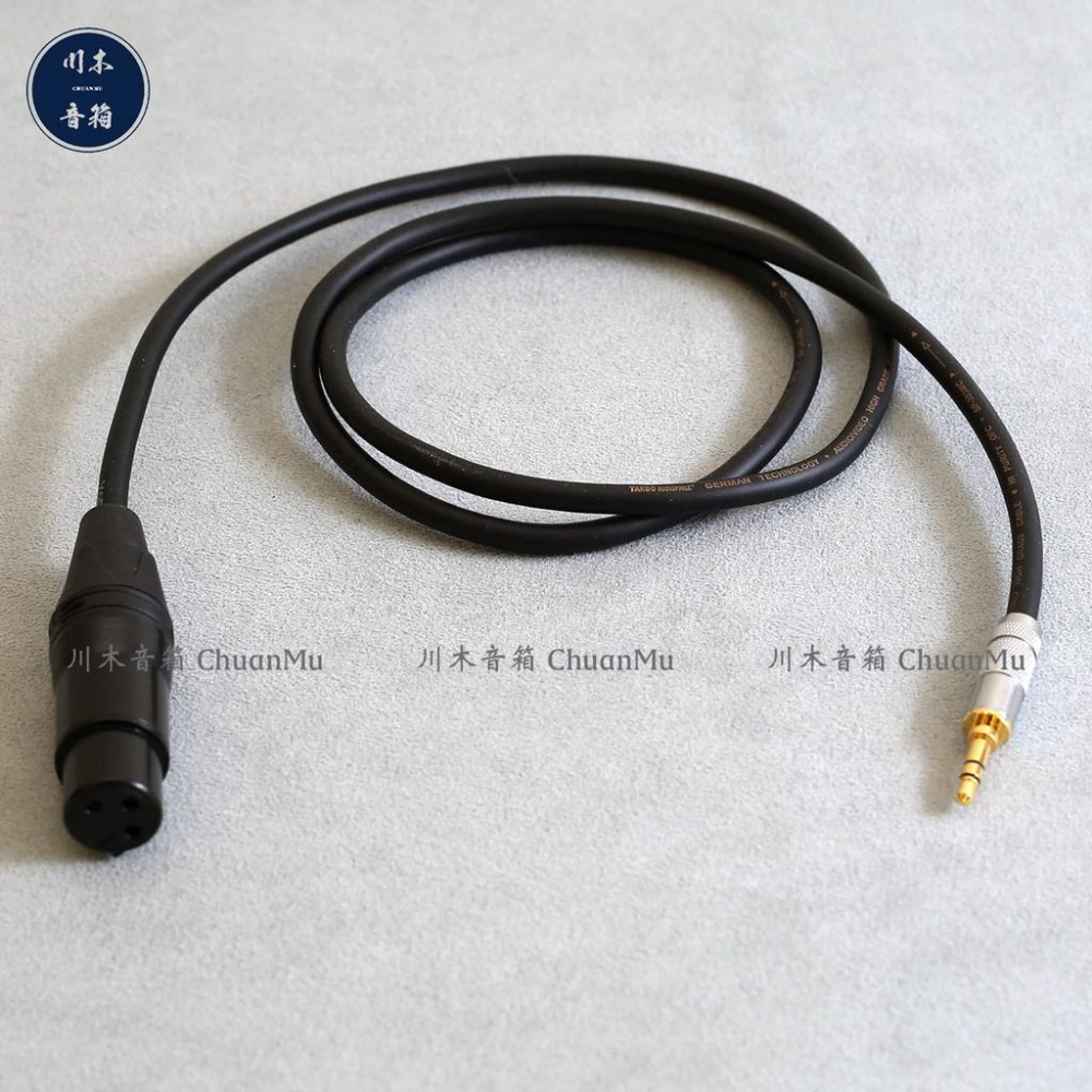 雅堡YARBO AUDIOPHILE專業級3.5mm轉XLR【川木】全新現貨【W249】麥克風線 3.5轉卡農母音訊線-細節圖2