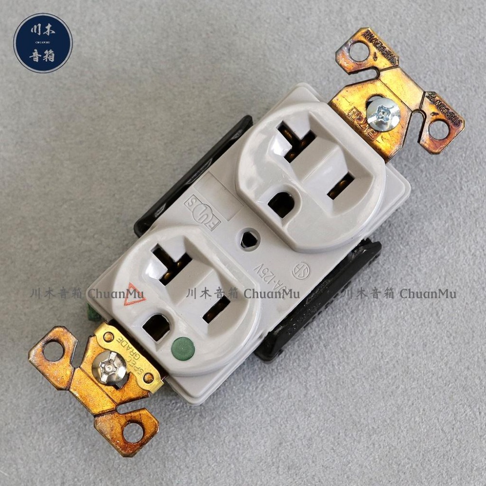 美國 COOPER IG8300 美標電源插座 【川木】全新現貨【P245】發燒HIFI音響 醫療級插座-細節圖2