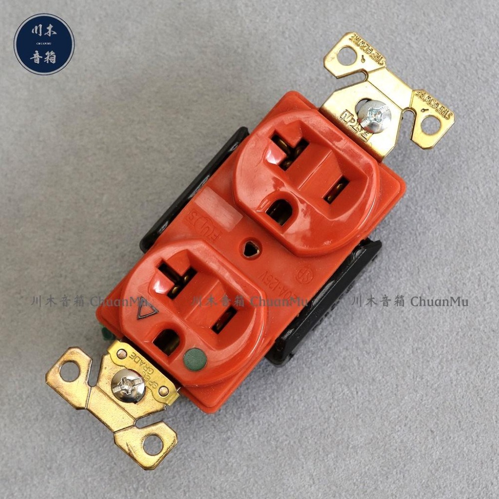 美國 COOPER IG8300 美標電源插座 【川木】全新現貨【P245】發燒HIFI音響 醫療級插座-細節圖3