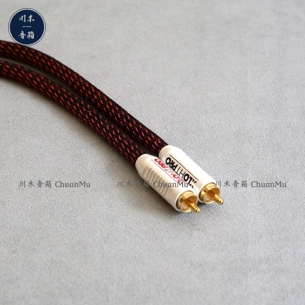 專業發燒RCA訊號線【川木】全新現貨【W266】結晶銅發燒雙蓮花音訊線音響信號線CD功放RCA過機線-細節圖5