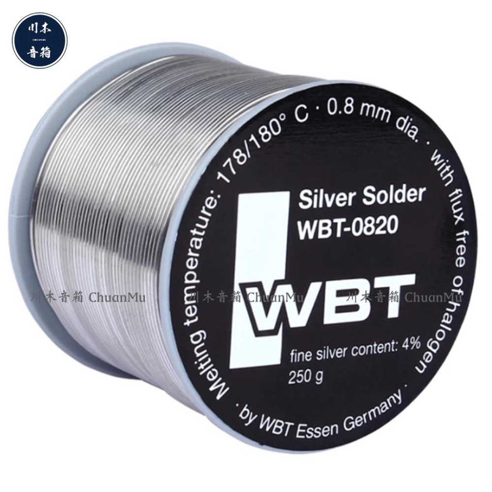 新款德國原裝 WBT-0820 Solder 焊锡【川木】全新現貨【W102】含银4%  焊錫界王牌 錫線 散裝出貨-細節圖4