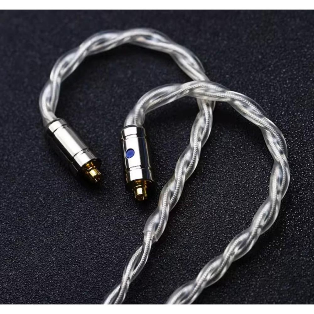 石墨烯單晶銅混合鍍銀耳機升級線【M112】mmcx 3.5 4.4平衡 升級線 耳機線-細節圖6