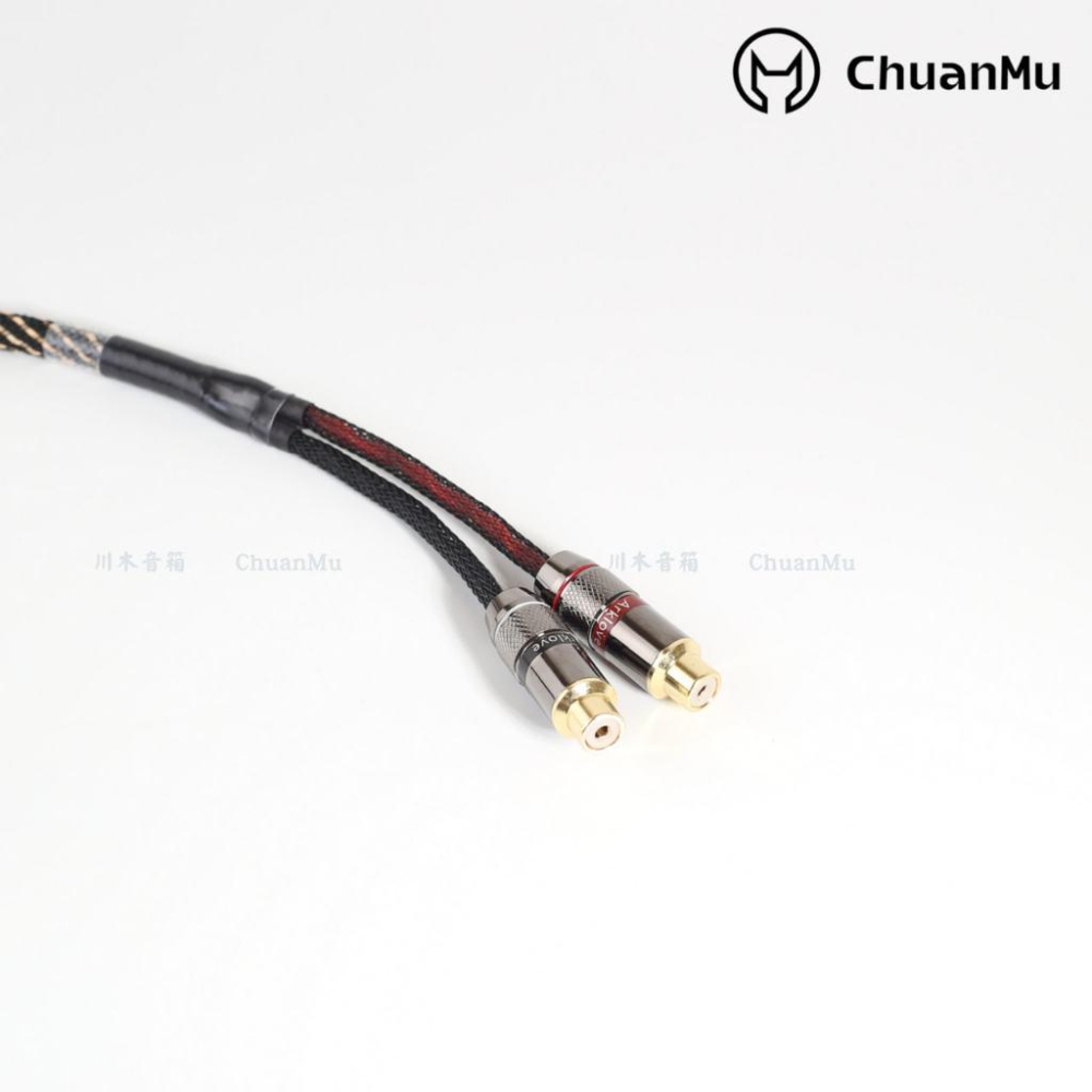 發燒級3.5轉雙蓮花母【M123】1分2 一分二 AUX 訊號 音響 音頻線 3.5mm轉RCA母頭-細節圖4