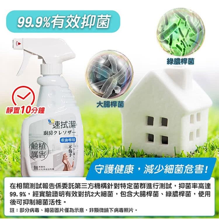 現貨1瓶~速拭潔廚房清潔劑-重油專用450ML，新莊可面交-細節圖4