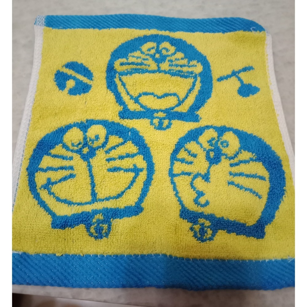 哆啦A夢方巾 擦手巾 小毛巾-細節圖2