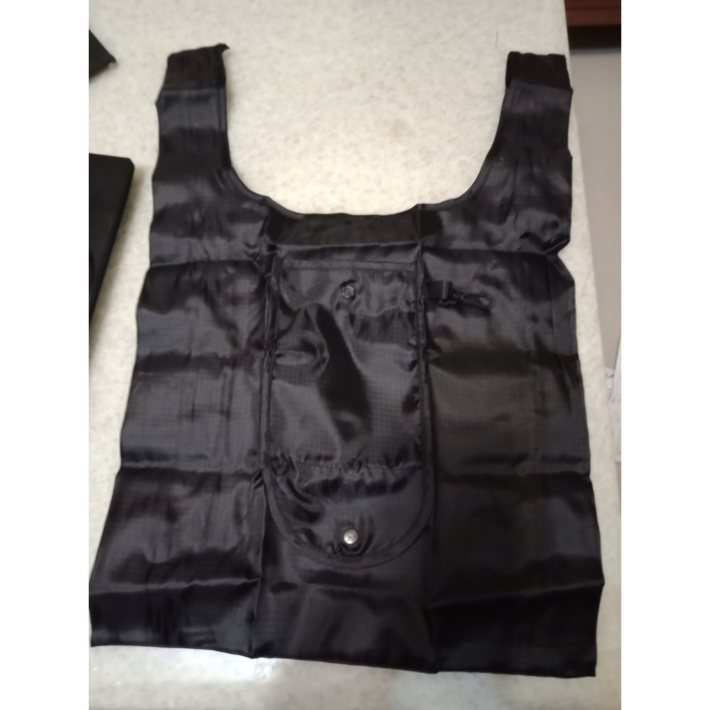 環保購物袋 環保再生購物袋 100%回收寶特瓶再生布料36*35cm-細節圖2