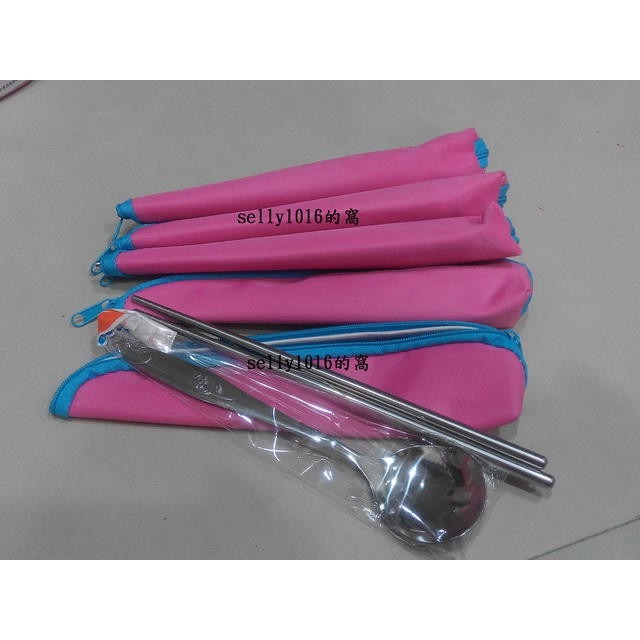 不鏽鋼 環保餐具組 餐具組 (湯匙+筷子)-細節圖2