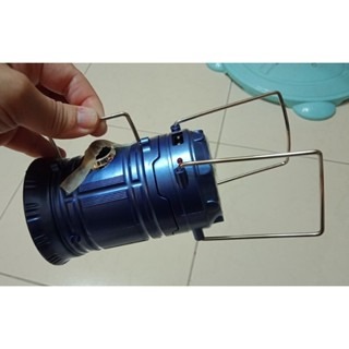 LED野營燈/露營燈/照明燈/戶外燈/手電筒(太陽能/110V充電)-細節圖2