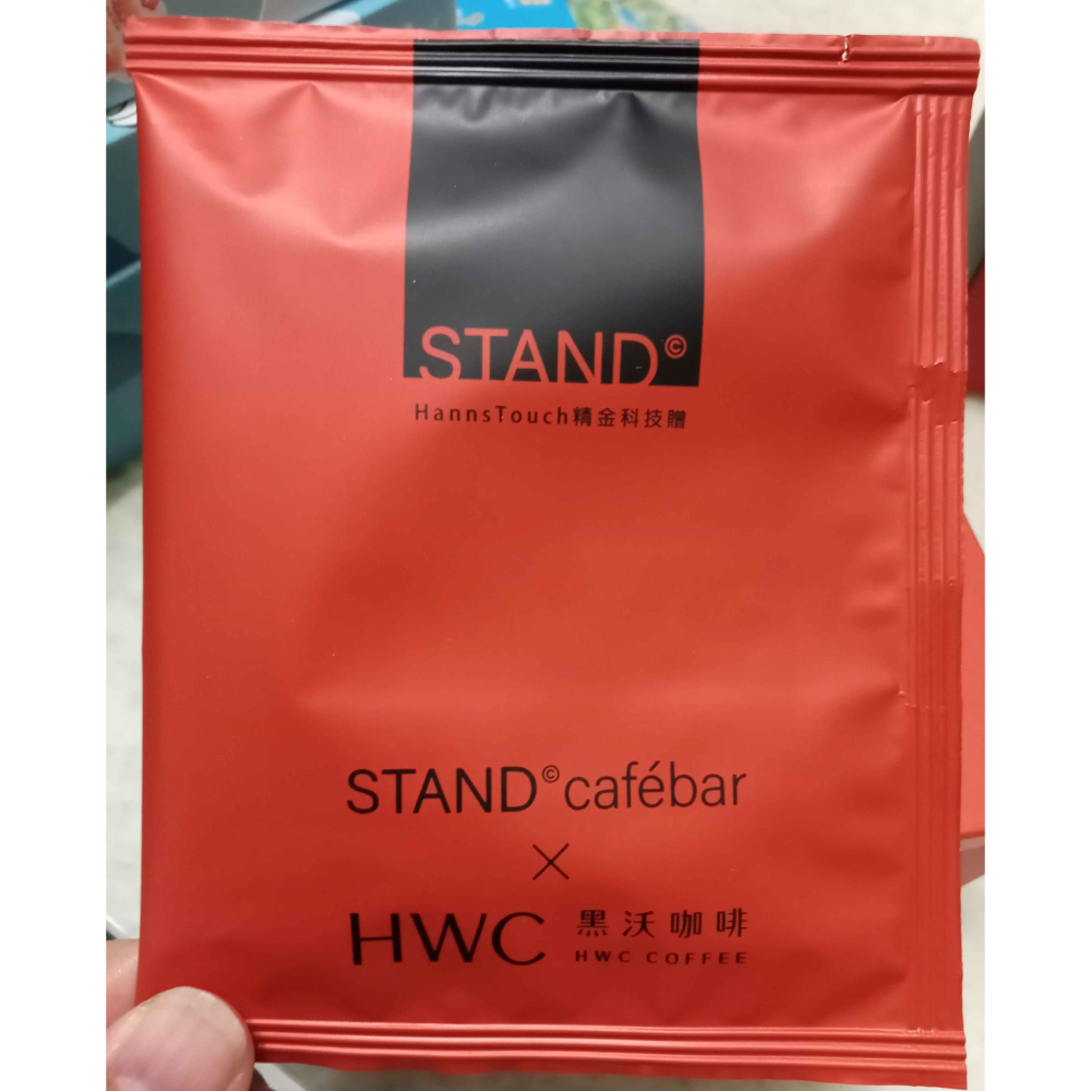 HWC 黑沃咖啡 STAND 濾掛式咖啡包（黃金曼特寧）10 g/包，一盒5包裝-細節圖3